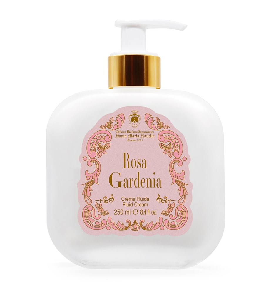 Rosa Gardenia Fluid Body Cream (250ml) NO COLOUR Image 1