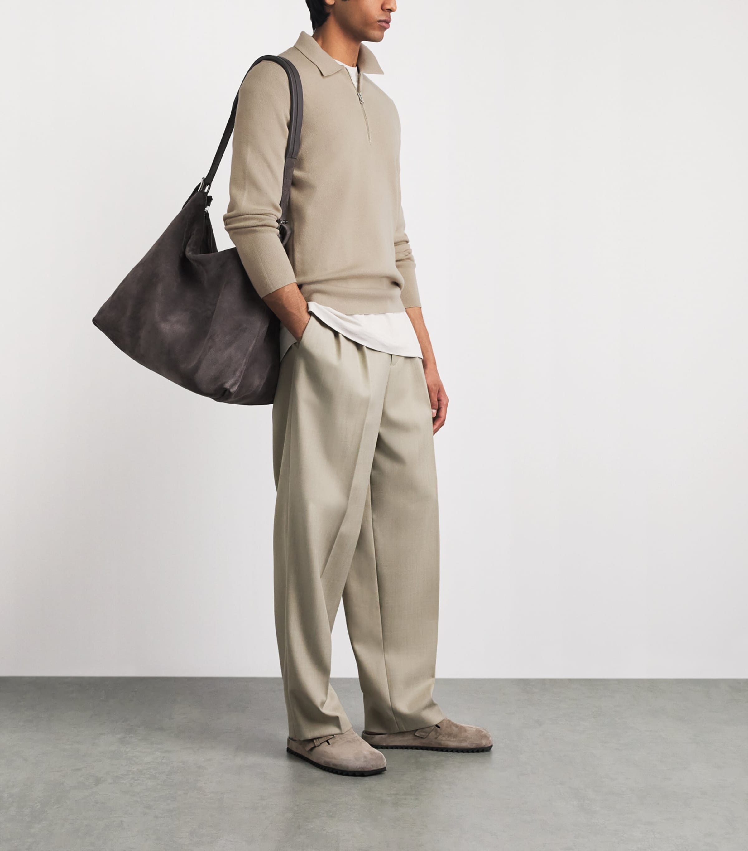 Guna Half-Zip Sweater PURE CASHMERE Image 2