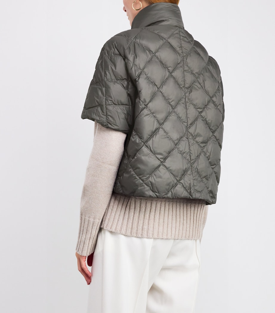 The Cube Water-Repellent Poncho GREEN Image 4