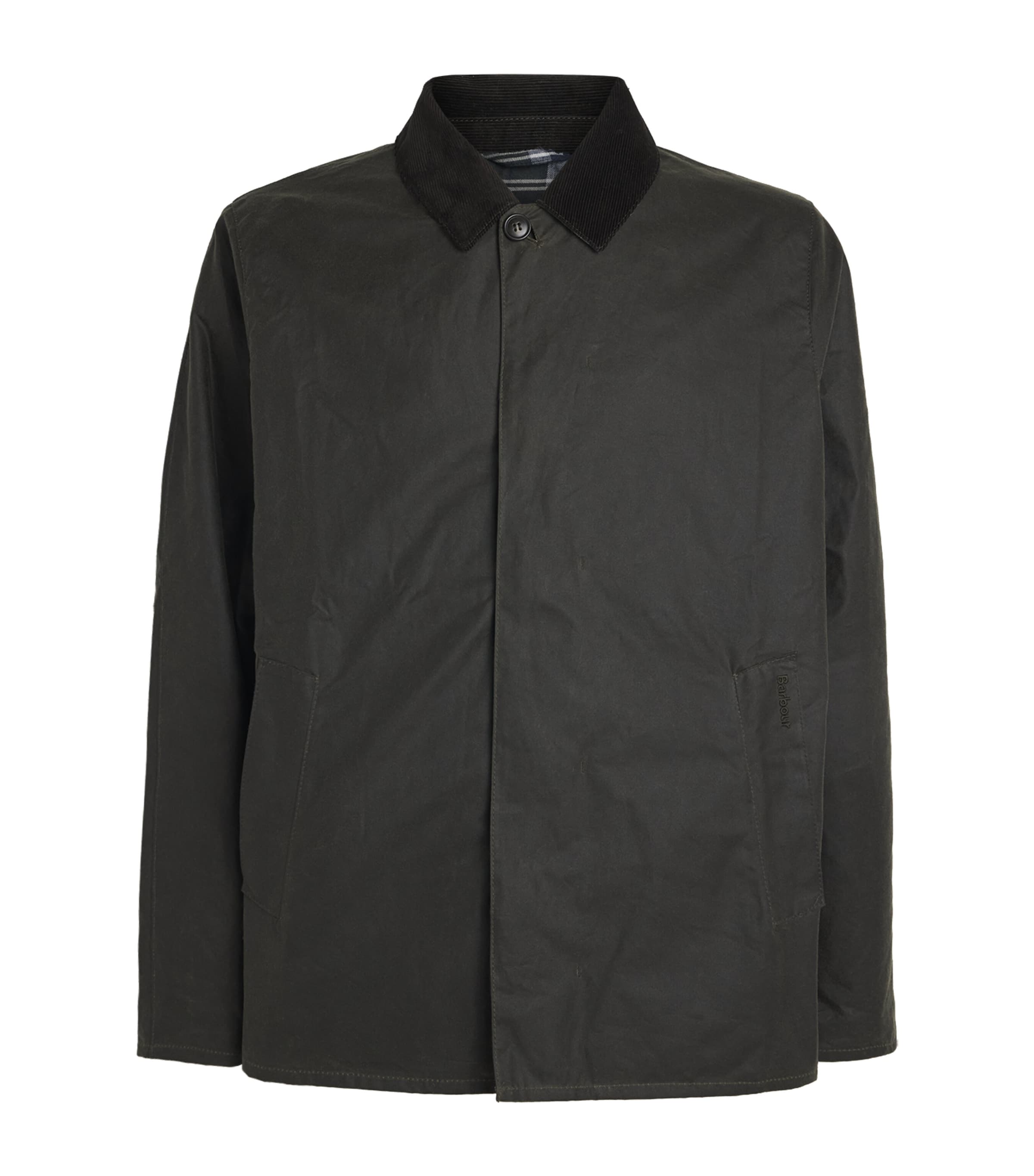 Short Waxed Lorden Mac Jacket OL99 OLIVE Image 1