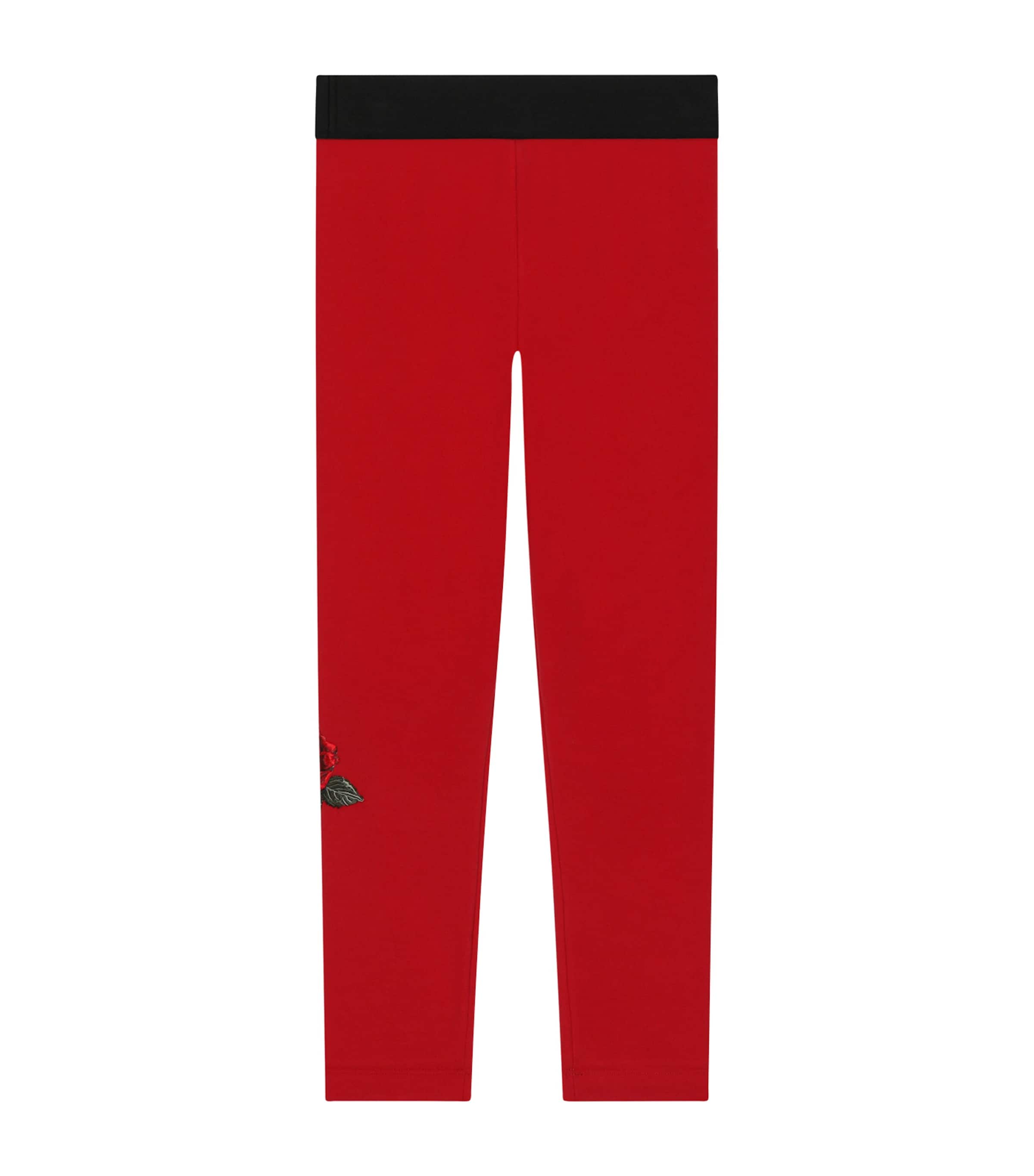 Dolce&Gabbana Kids Logo Print Leggings (2-6 Years) Medium Bord Image 2