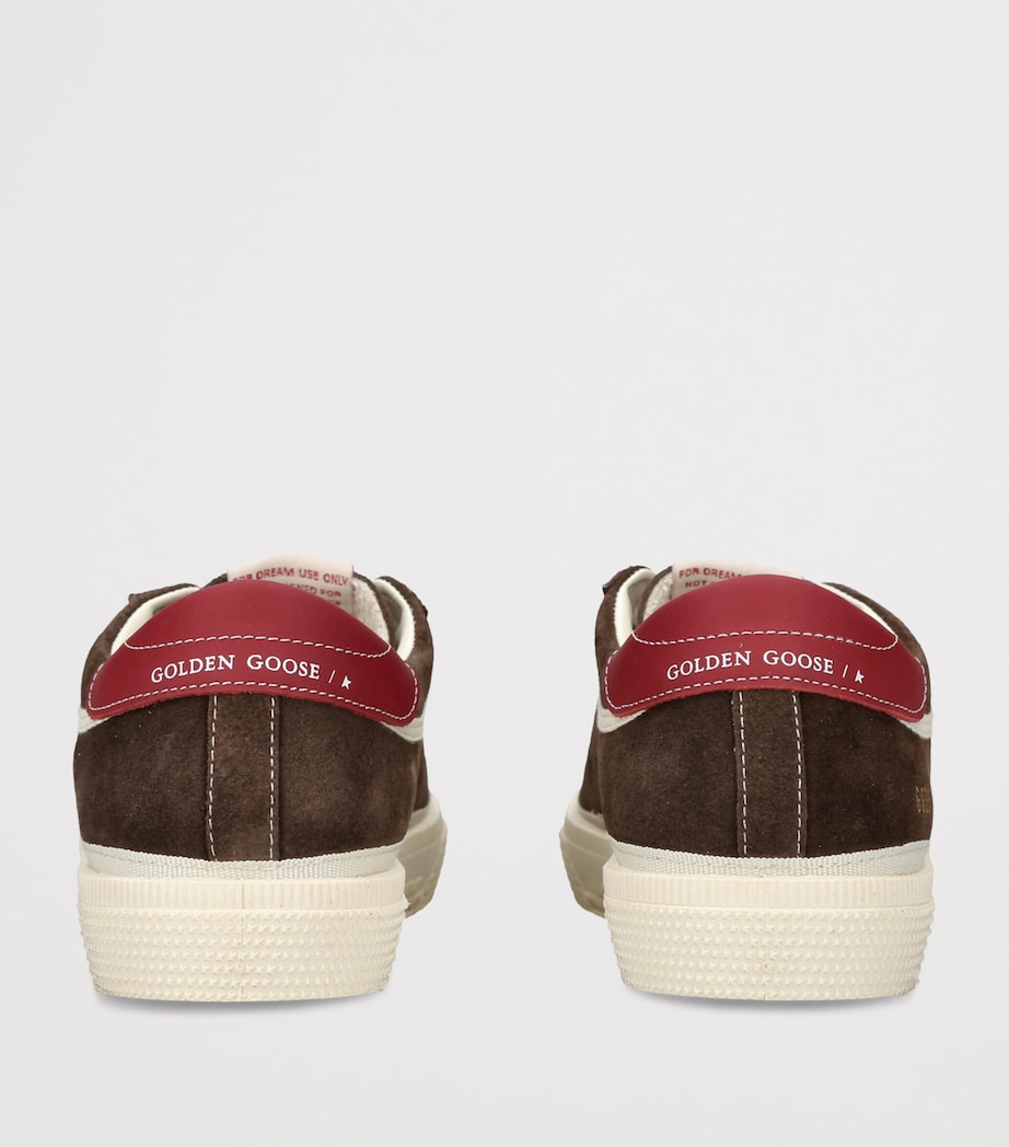 Golden Goose Suede May Sneakers Brown/oth Image 4