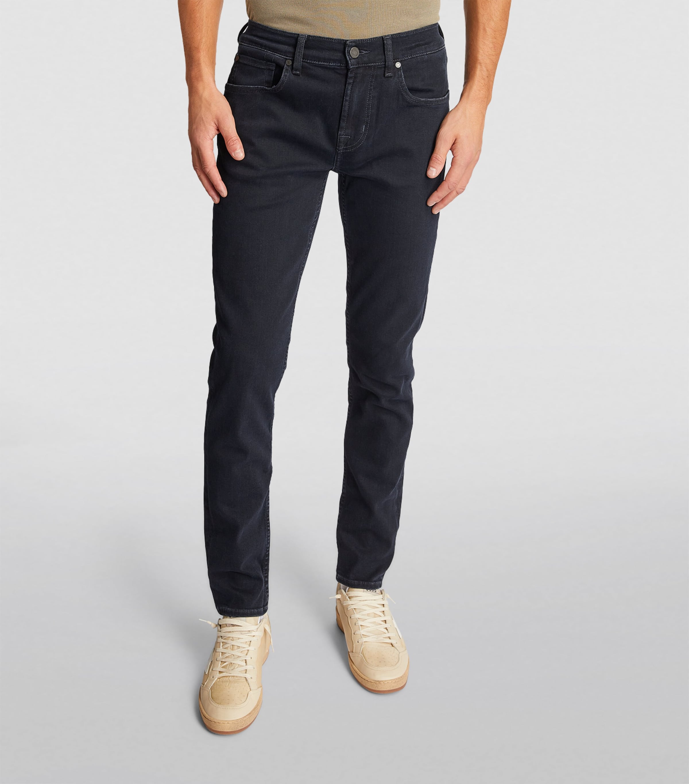 Slimmy Tapered Jeans BLUE BLACK Image 3