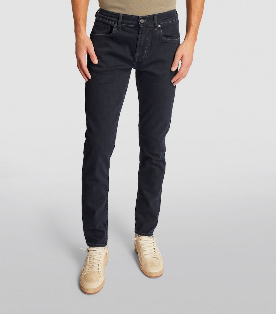 Slimmy Tapered Jeans BLUE BLACK Image 3