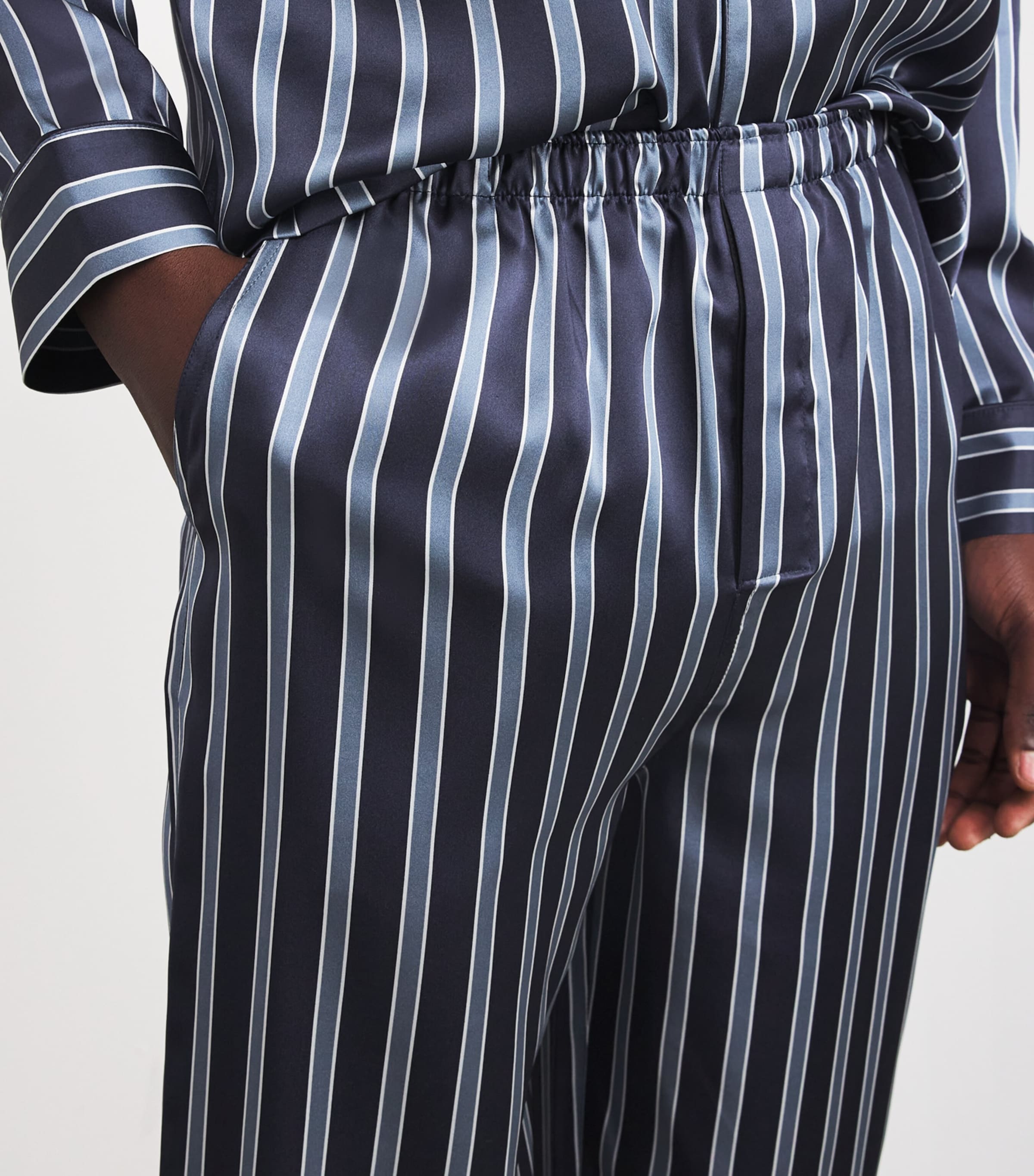 Silk Stripe Brindisi Pyjama Set 123NAV Image 6