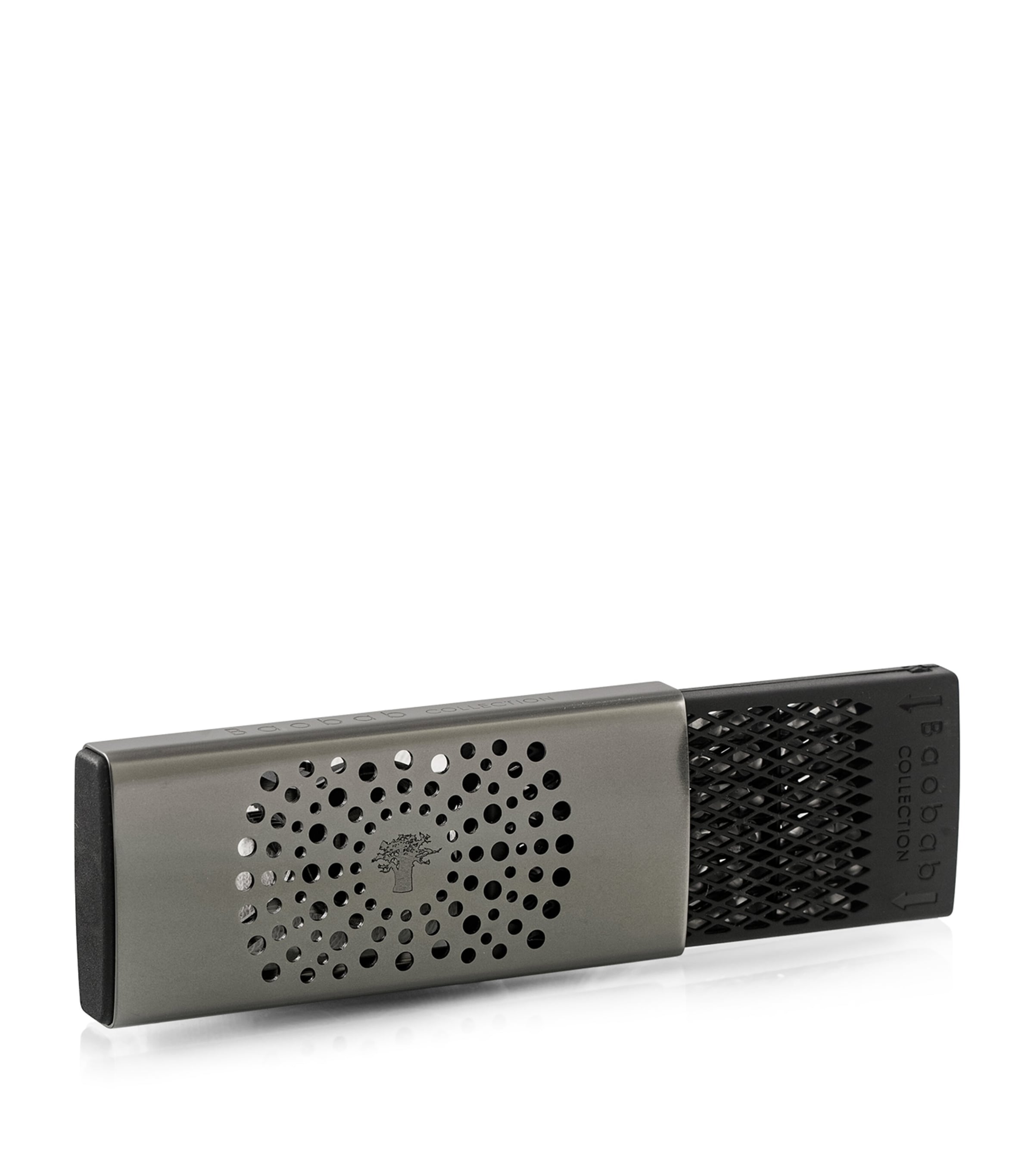 Baobab Collection Platinum Car Diffuser - Refill In Black