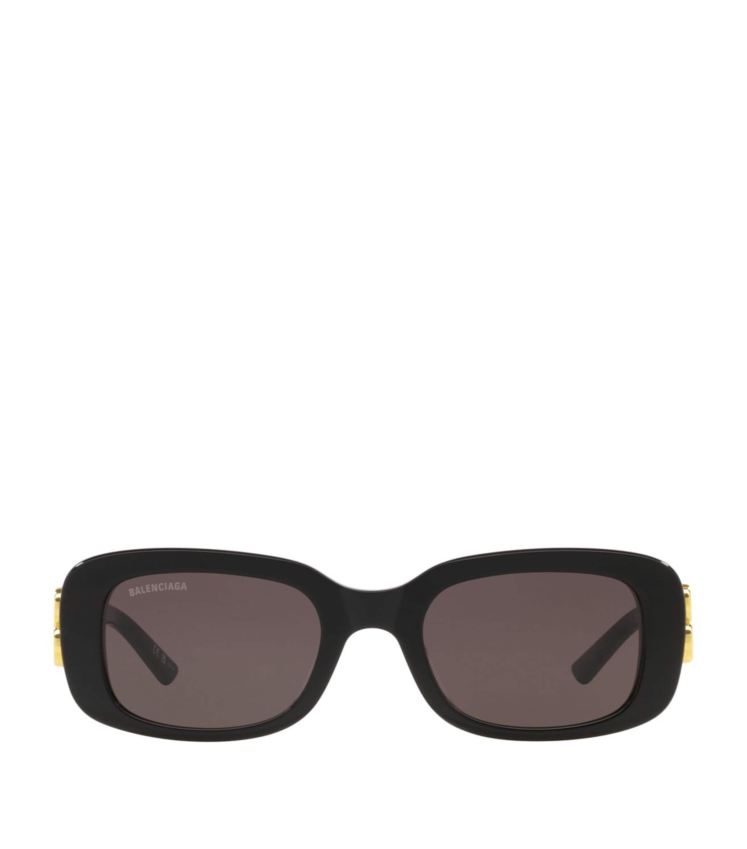 Balenciaga Acetate 06e000317 Sunglasses In Black