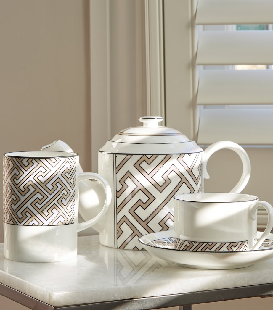 Maze Teapot TRUFFLE Image 2