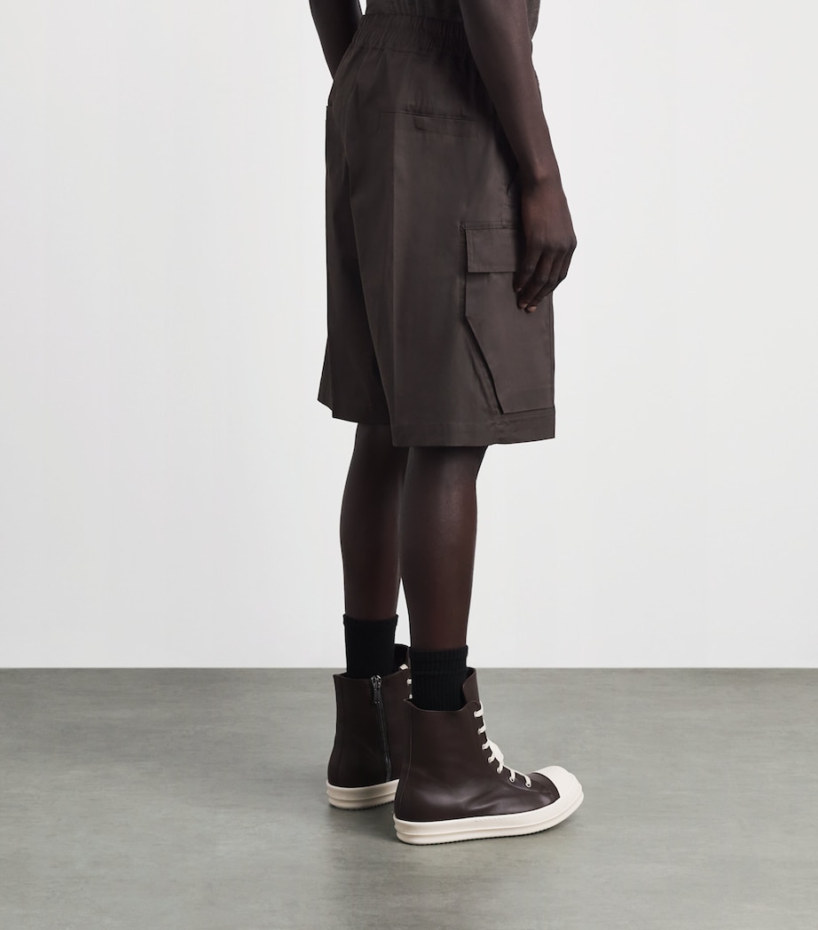 Rick Owens Mens Cargobela Shorts Drk Dust Image 5