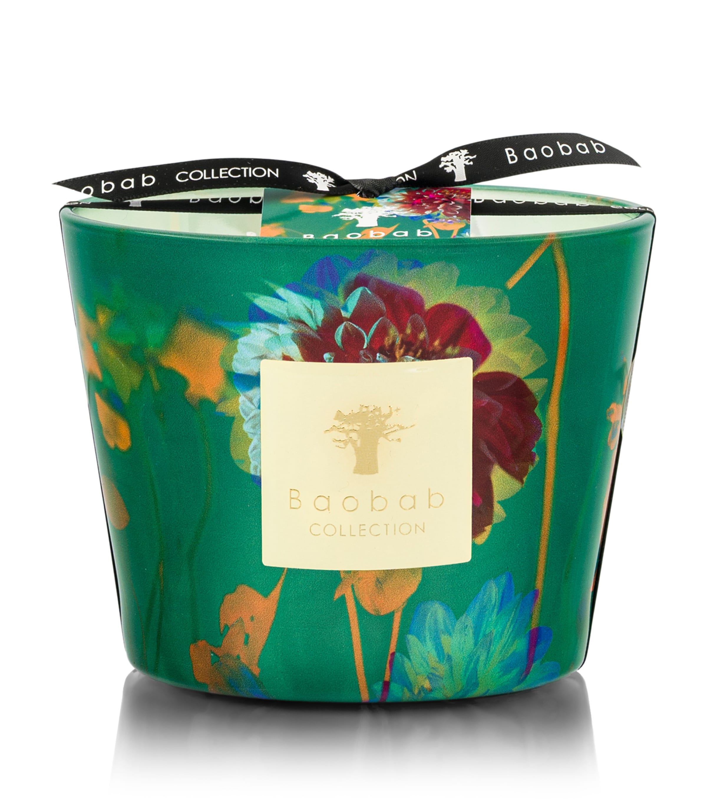 Baobab Collection Arty Flowers Bouquet Scented Candle (1.3kg) Teal Image 1