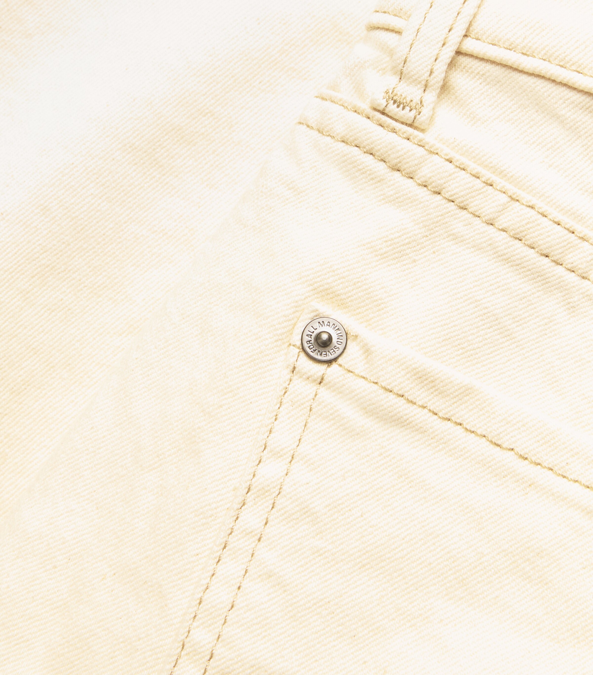 Modern Straight Jeans CREAM Image 5