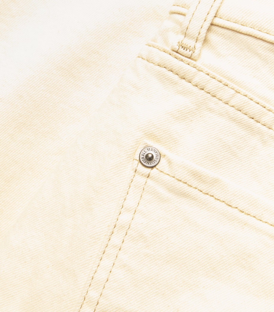 Modern Straight Jeans CREAM Image 5