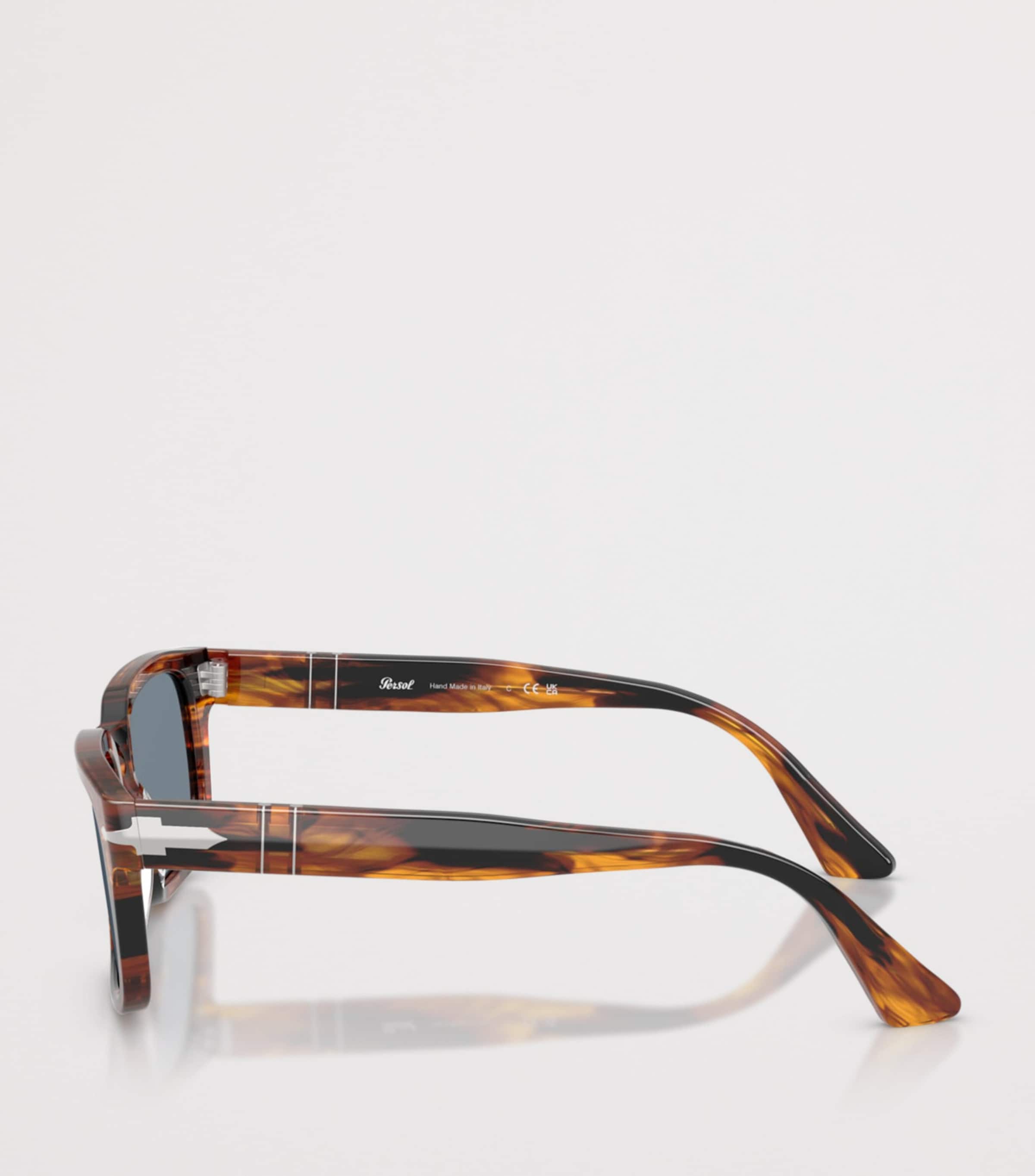 Persol Rectangular PO3272S Sunglasses Brown Image 3