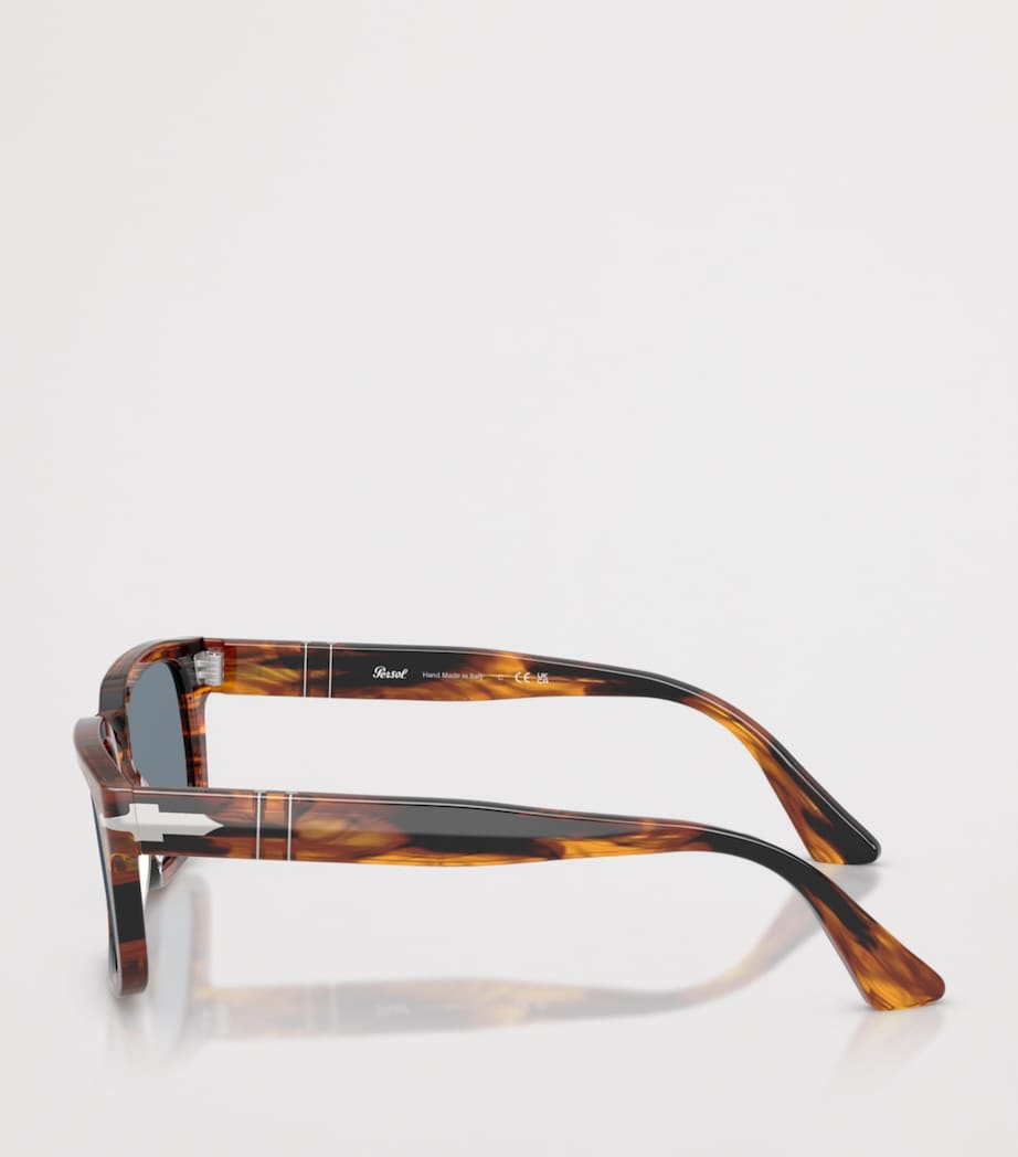 Persol Rectangular PO3272S Sunglasses Brown Image 3
