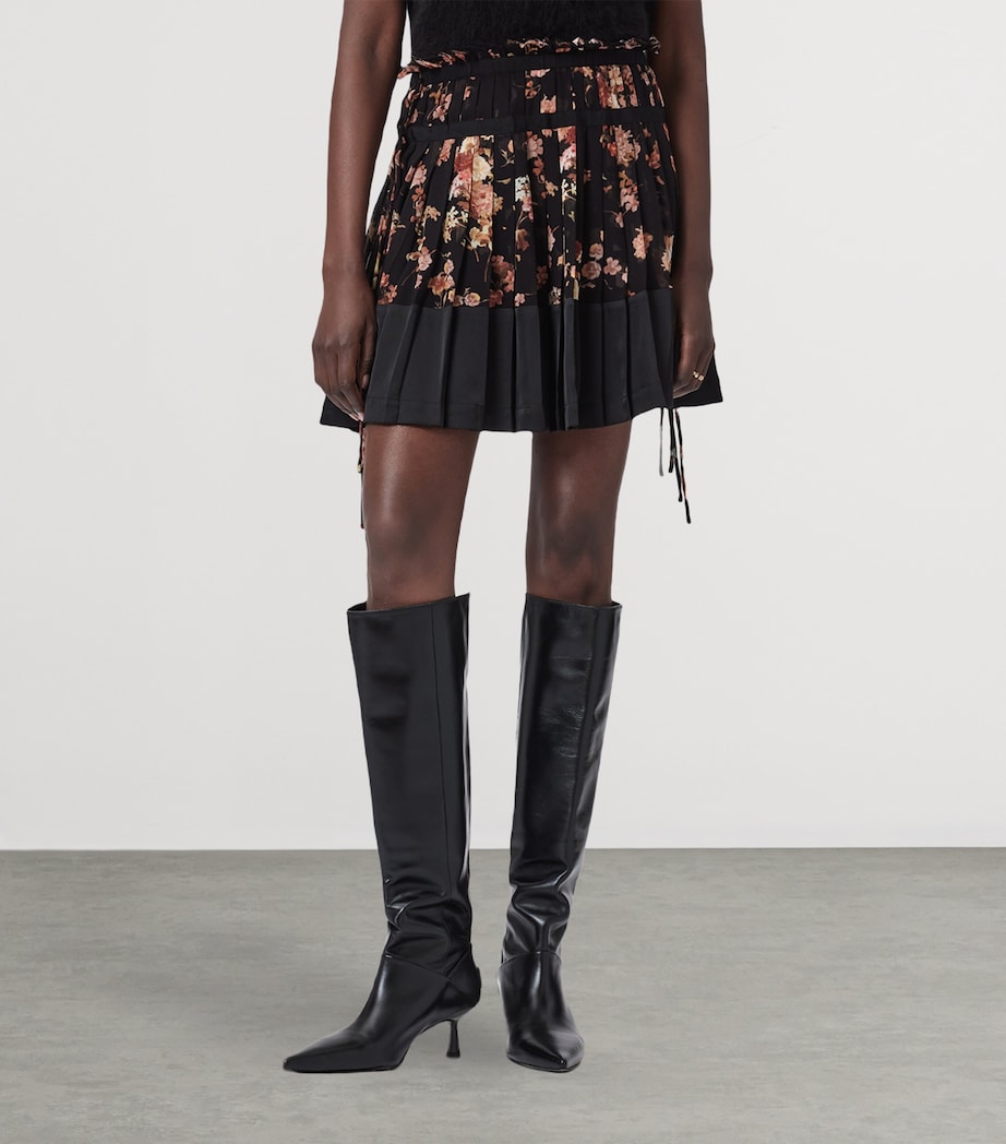 Elara Mini Skirt ARMADA BLACK Image 5