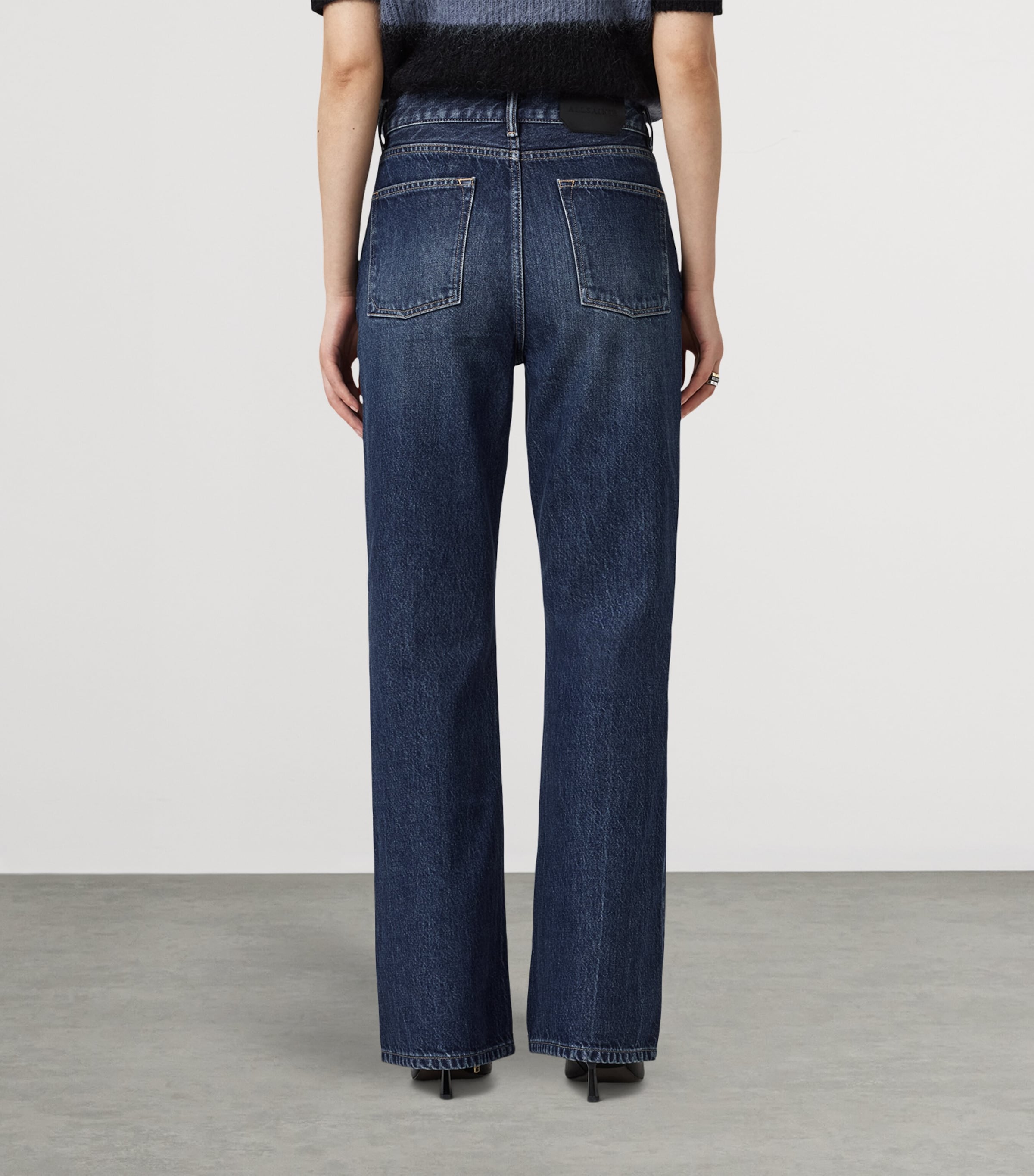 Mathilde Straight Jeans DARK INDIGO Image 4