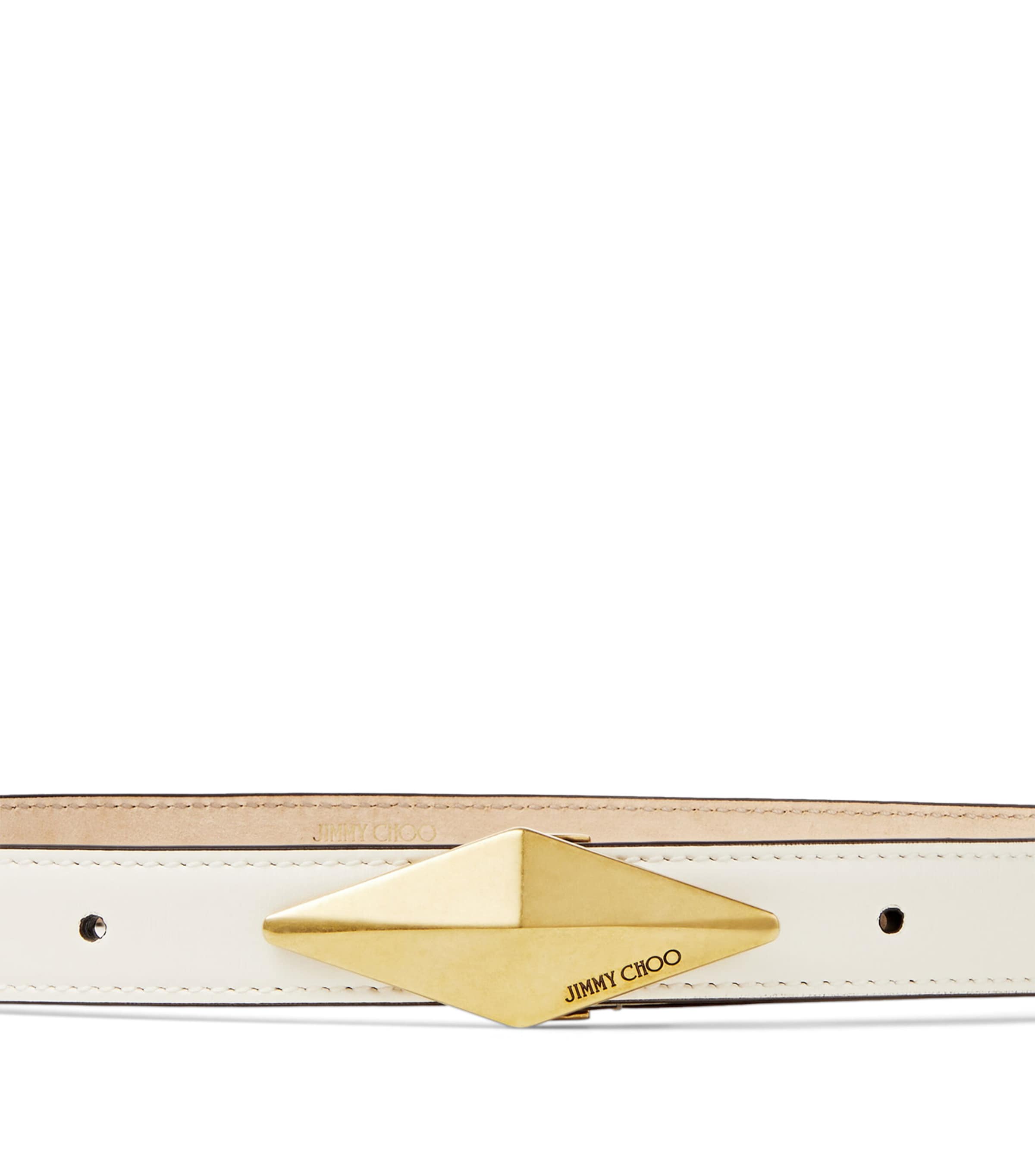 Diamond Clasp Belt LATTE/GOLD Image 3