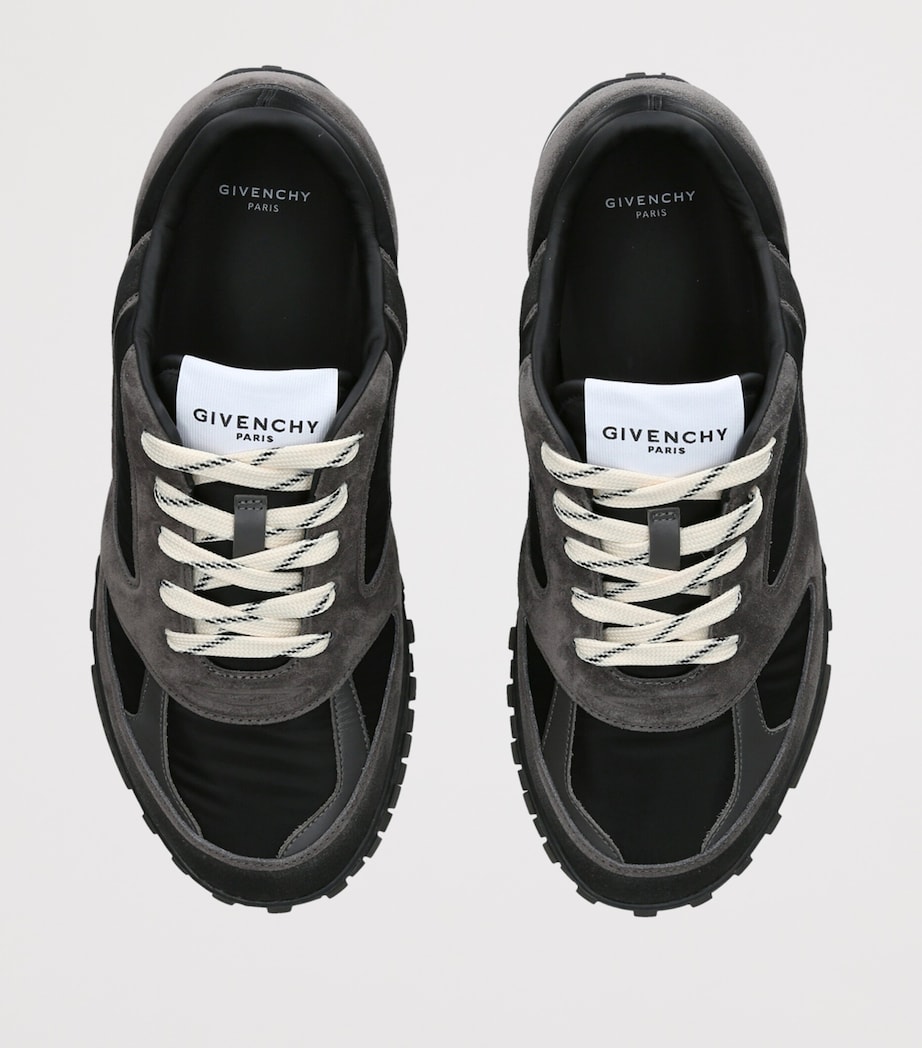 Givenchy Suede Glide Sneakers Black Image 3