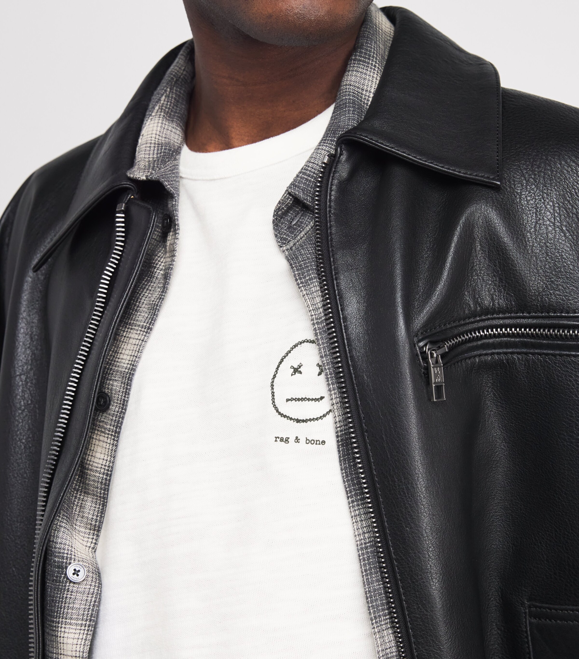 Cotton Embroidered T-Shirt WHITE Image 6