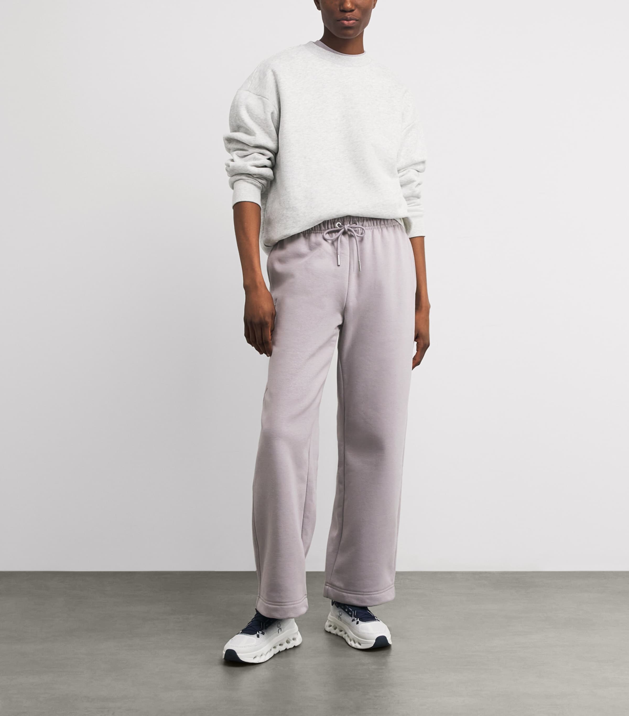 Organic Cotton-Blend Club Sweatpants GREY Image 2