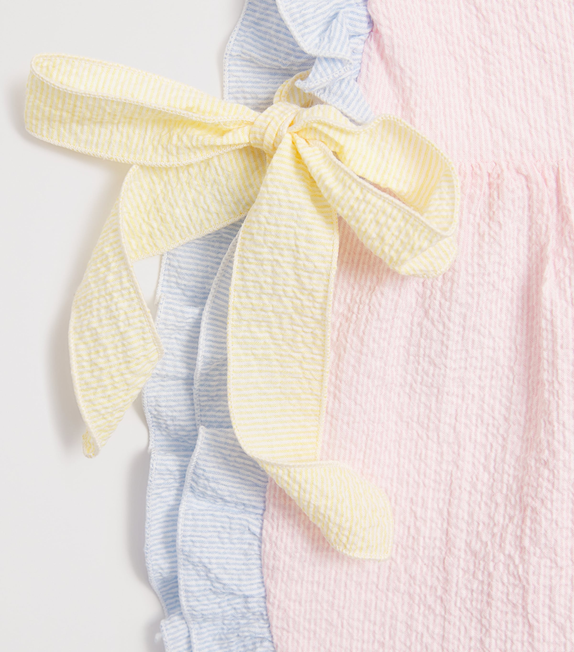 Bow-Detail Dress and Bloomers Set (1-24 Months) 37 T2066 CHALK PINK Image 4