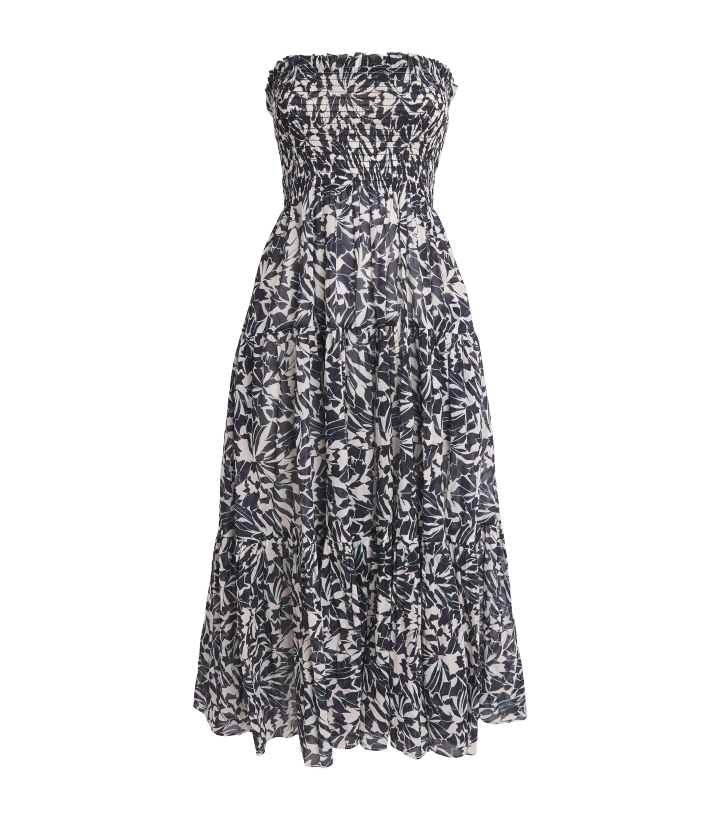 Ulla Johnson Womens Cotton Lucca Cover-Up Mercury Image 1