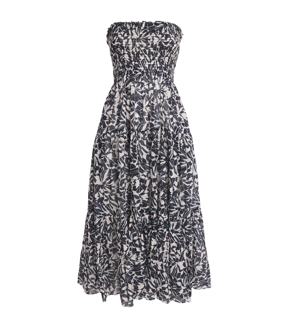 Ulla Johnson Womens Cotton Lucca Cover-Up Mercury Image 1