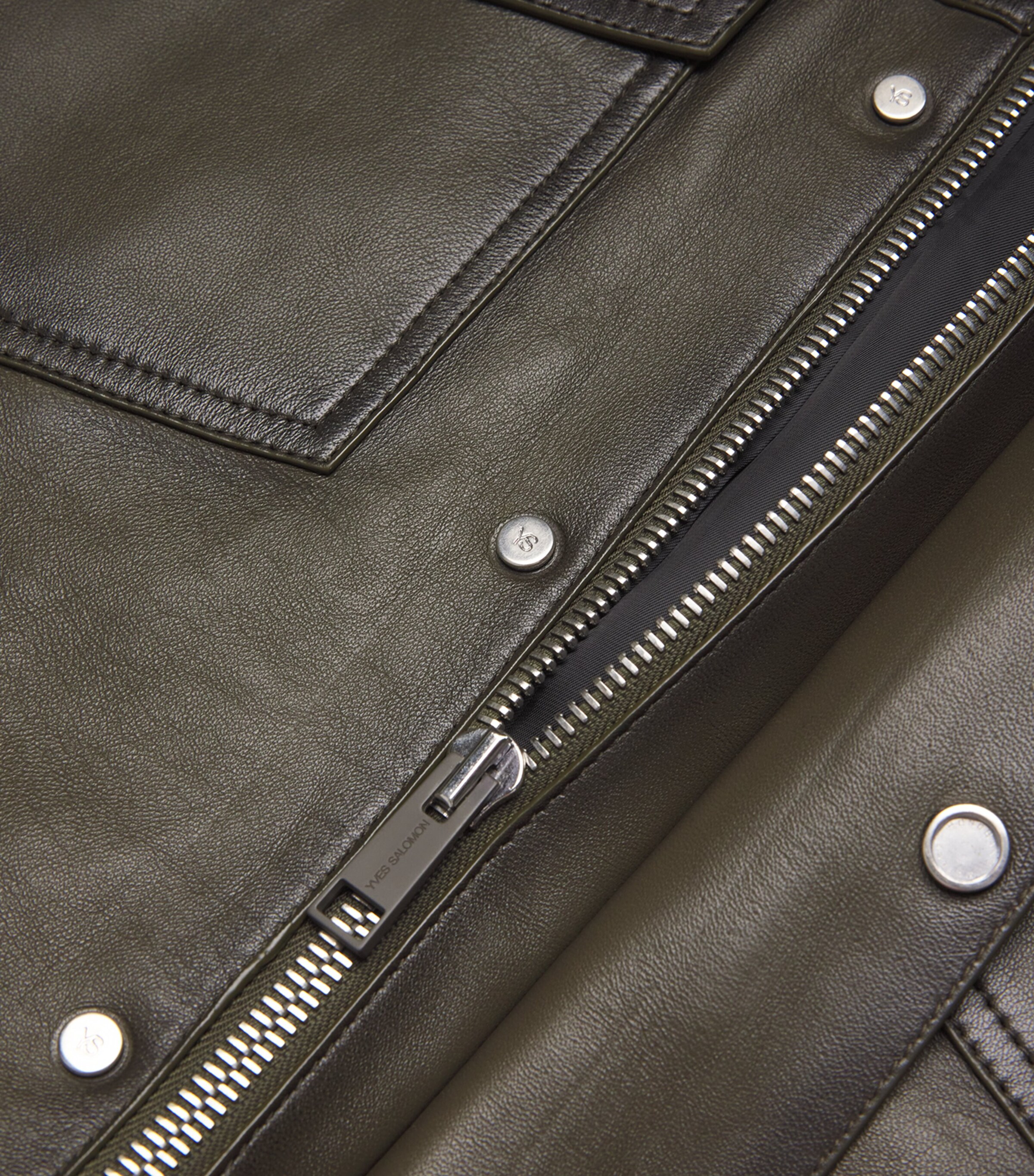 Patina Leather Jacket A8190 CANOPEE Image 5