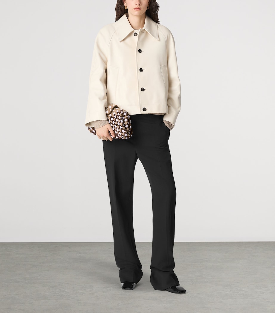 Small Suede Lauren 1980 Clutch Bag 9948 Image 6