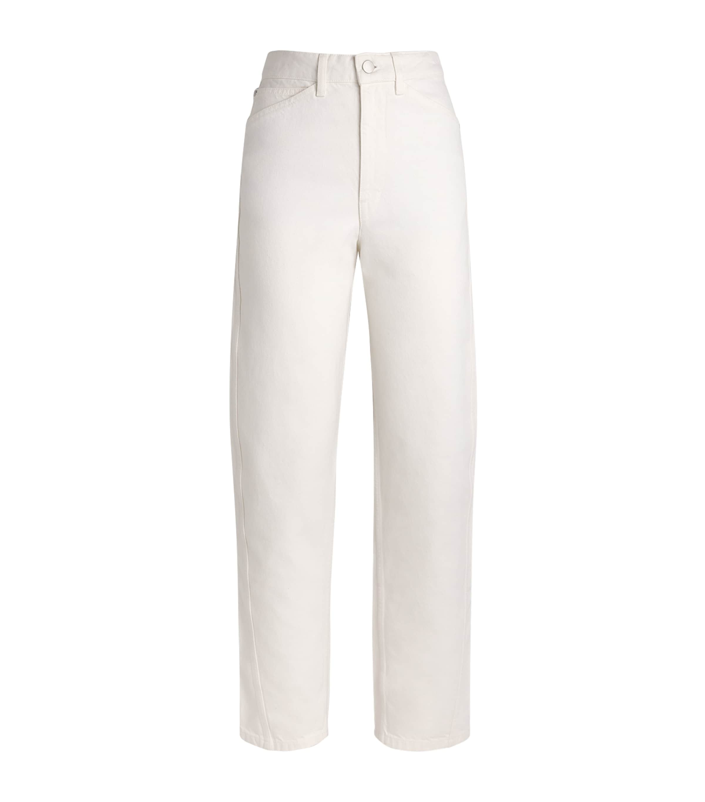 Lemaire Cotton Twisted Chinos Milk Image 1