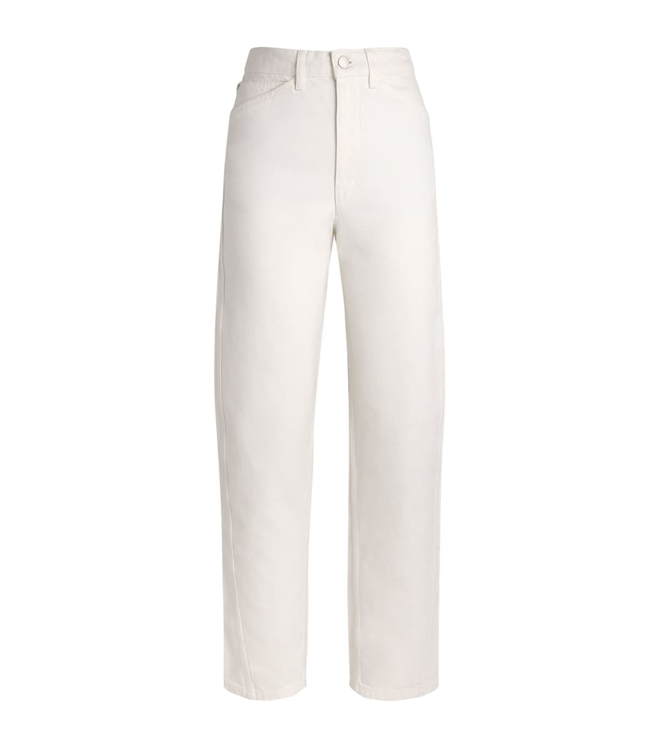 Lemaire Cotton Twisted Chinos Milk Image 1