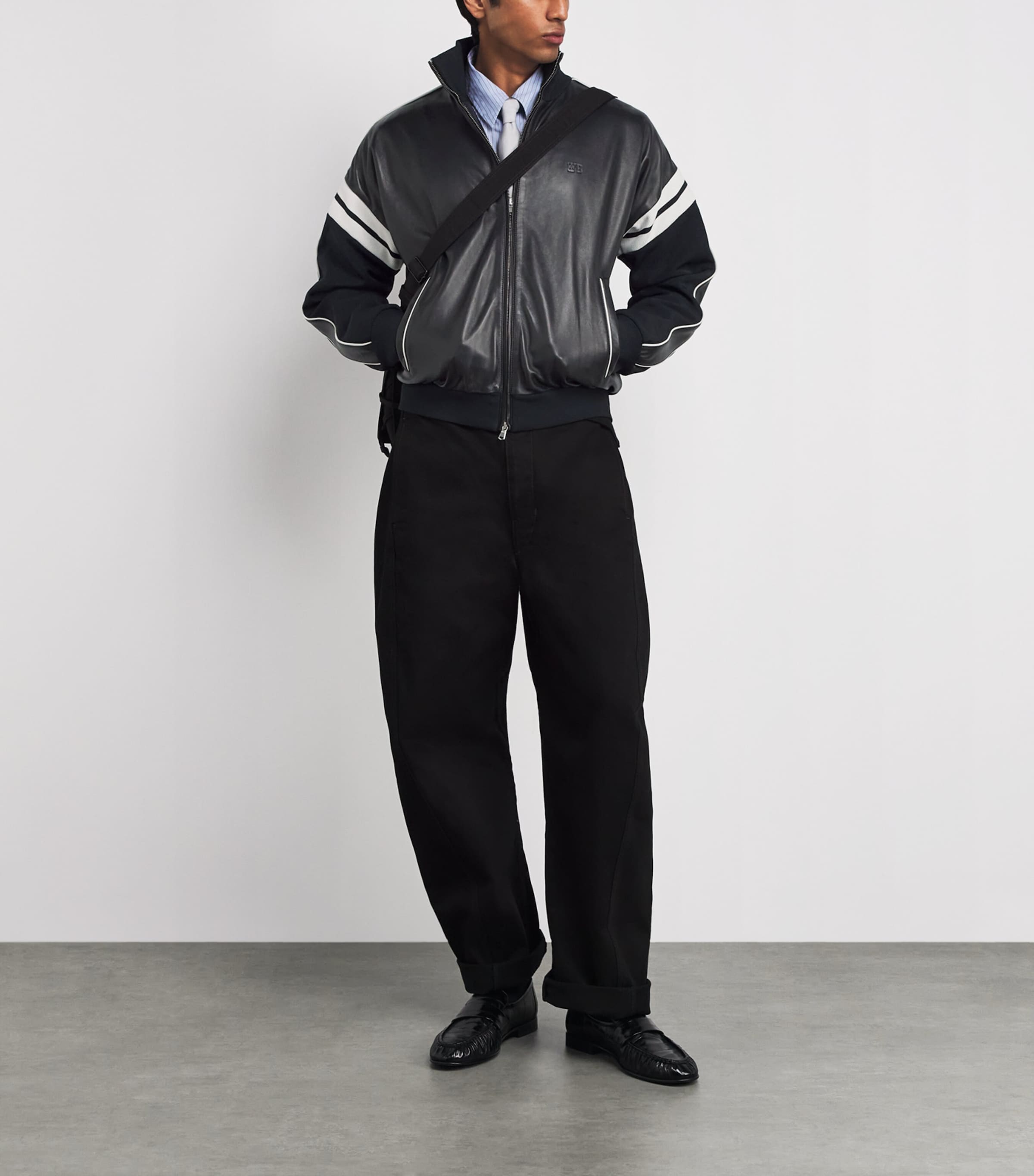 Nomad Leather Jacket BLACK Image 2