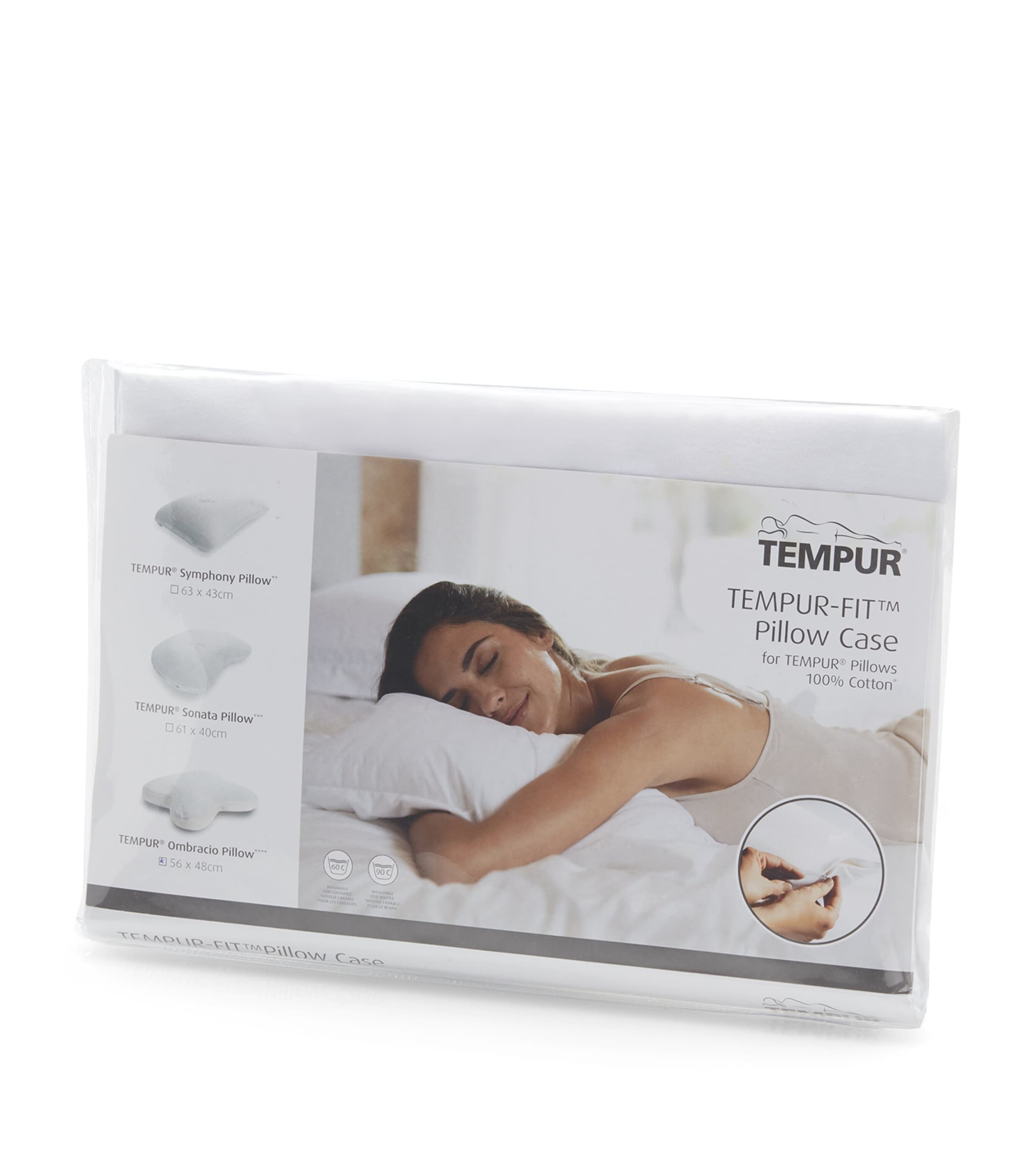 Tempur Ombracio Pillow Case White Image 3