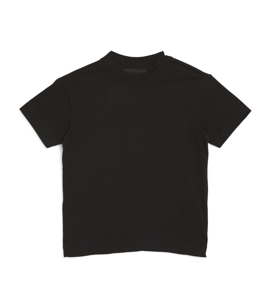 Cotton-Blend Logo T-Shirt (2-16 Years) 001 BLACK Image 1