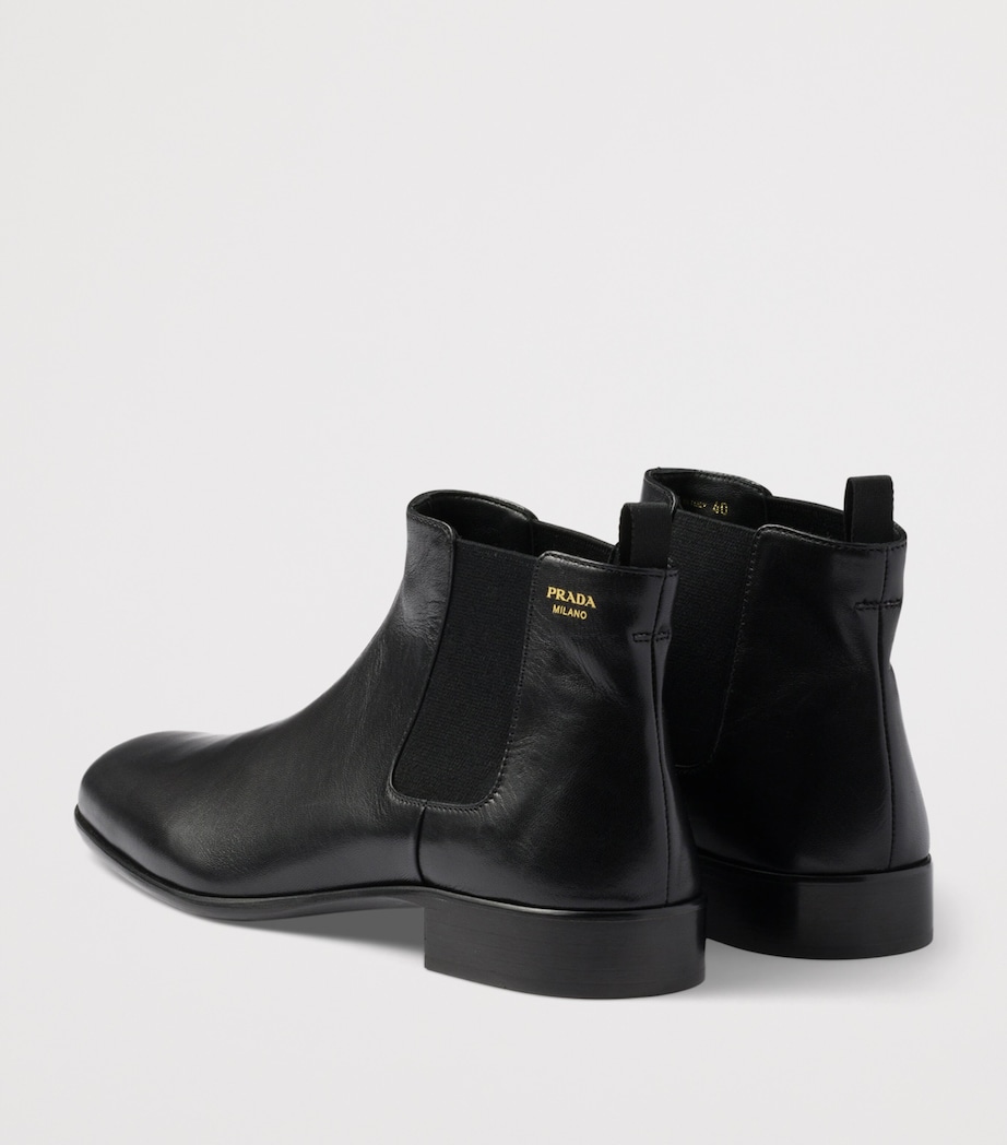 Leather Chelsea Boots F0002 Image 5