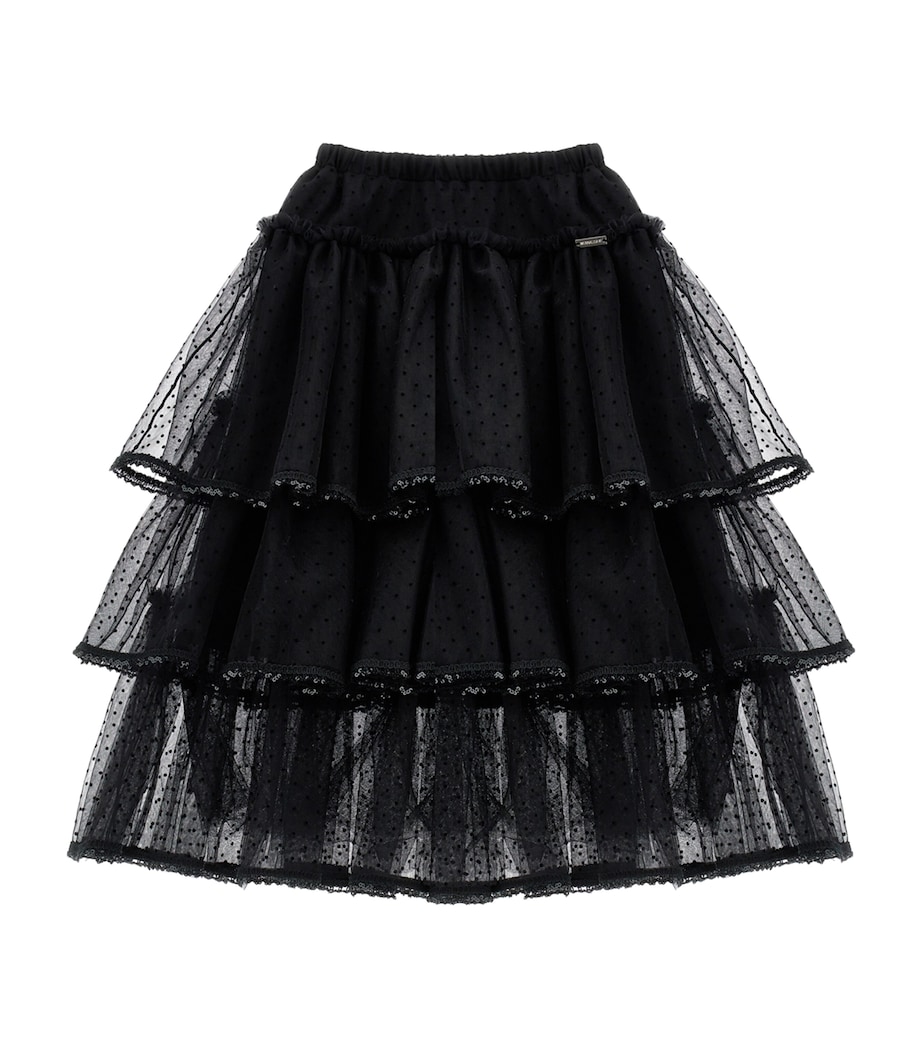 Tulle Sequinned Skirt (2-12 Years) NERO Image 1