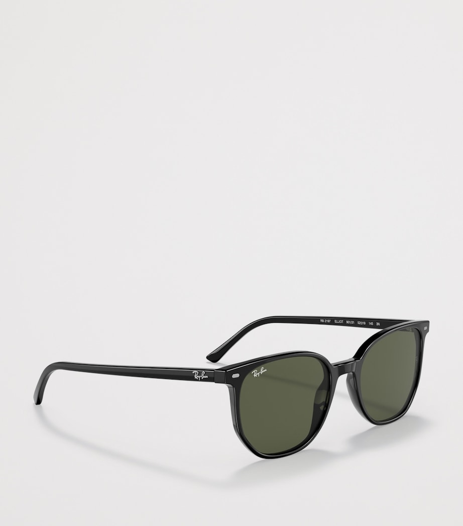 Ray-Ban Elliot Square Sunglasses Black Image 6