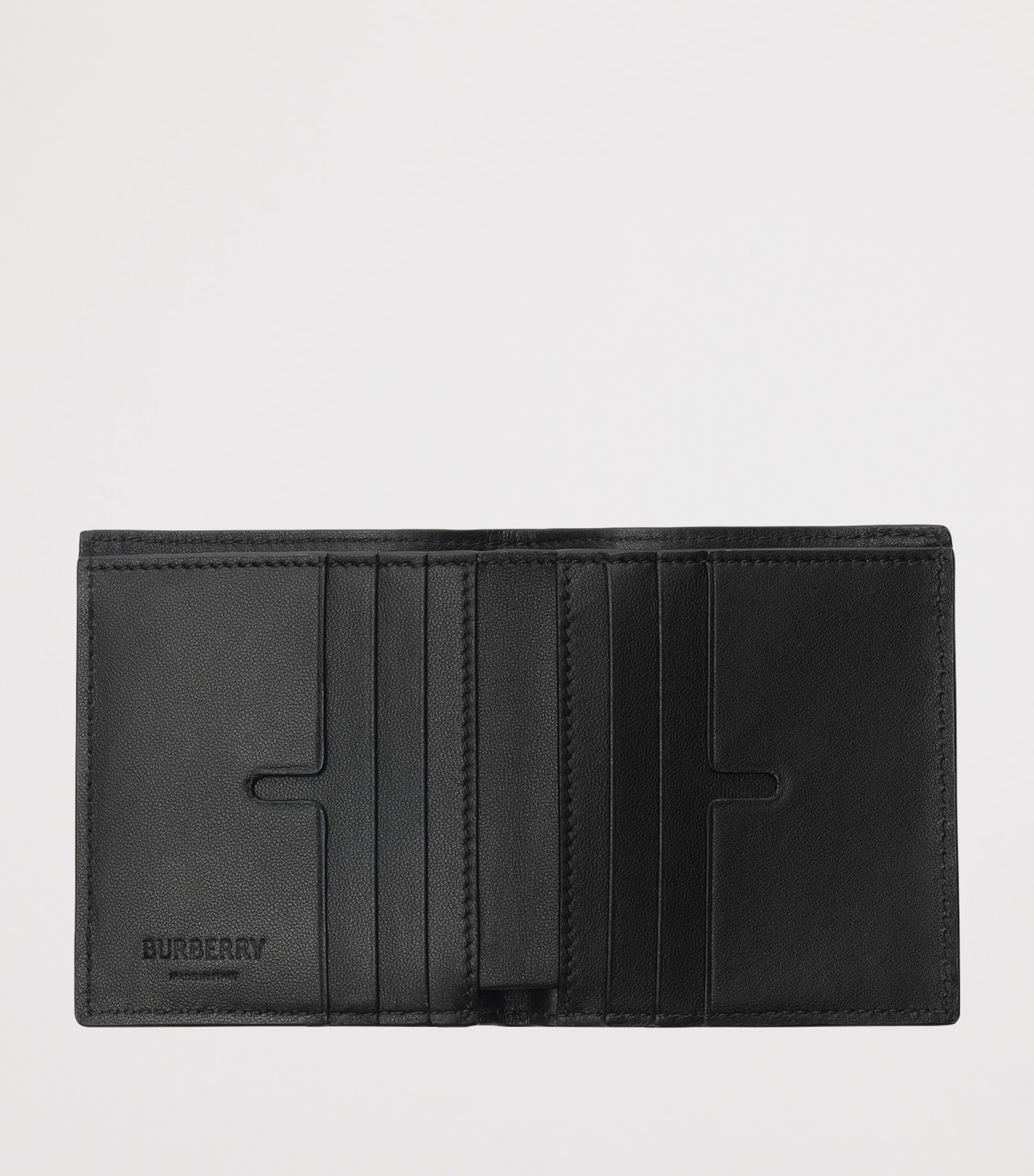 Burberry City Check Folding Card Holder Iron Image 2