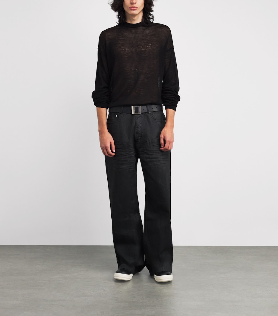 Leather Stooges Belt BLACK/ 09 Image 3