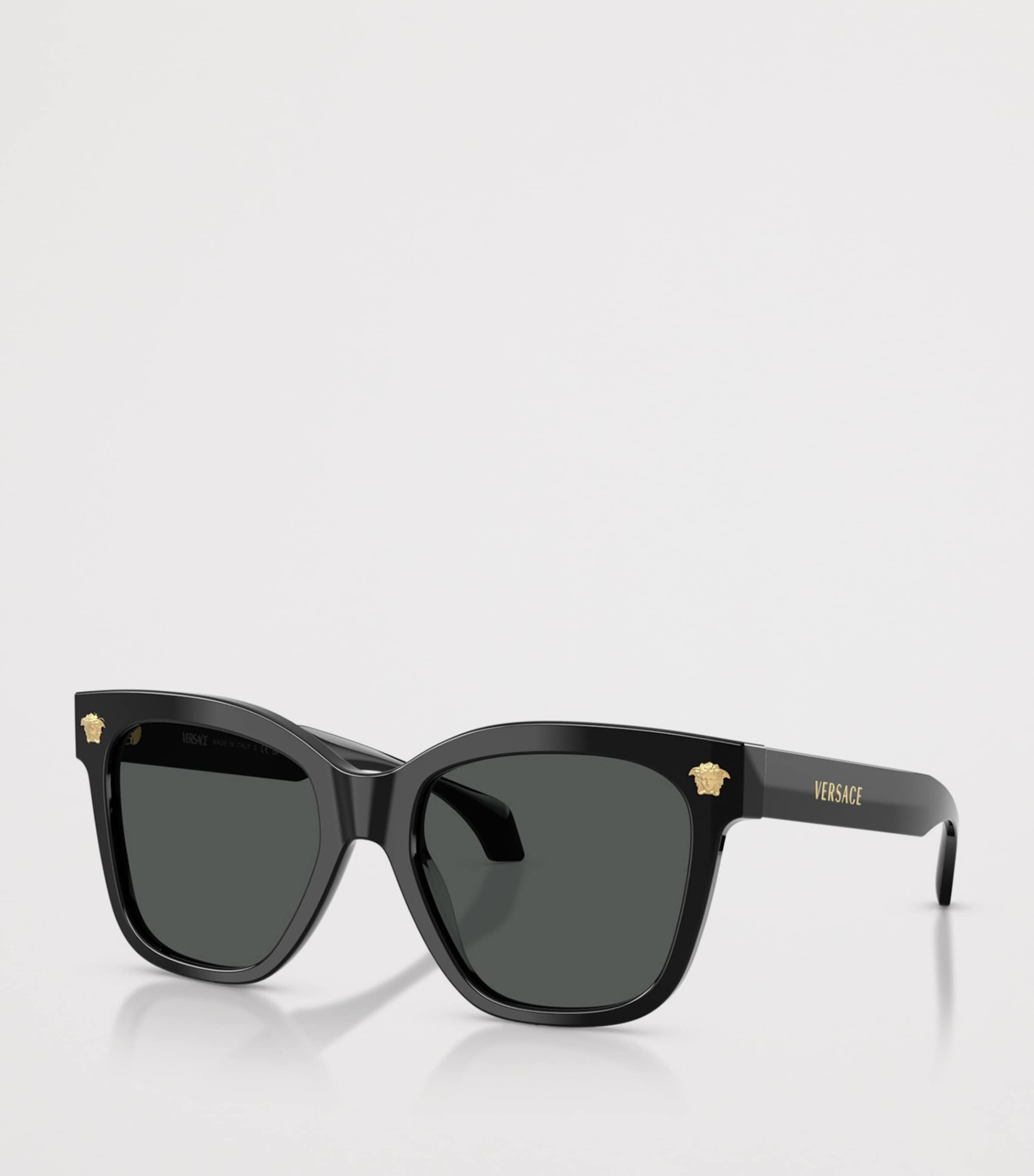 Versace Acetate VE4511 Square Sunglasses Black Image 2