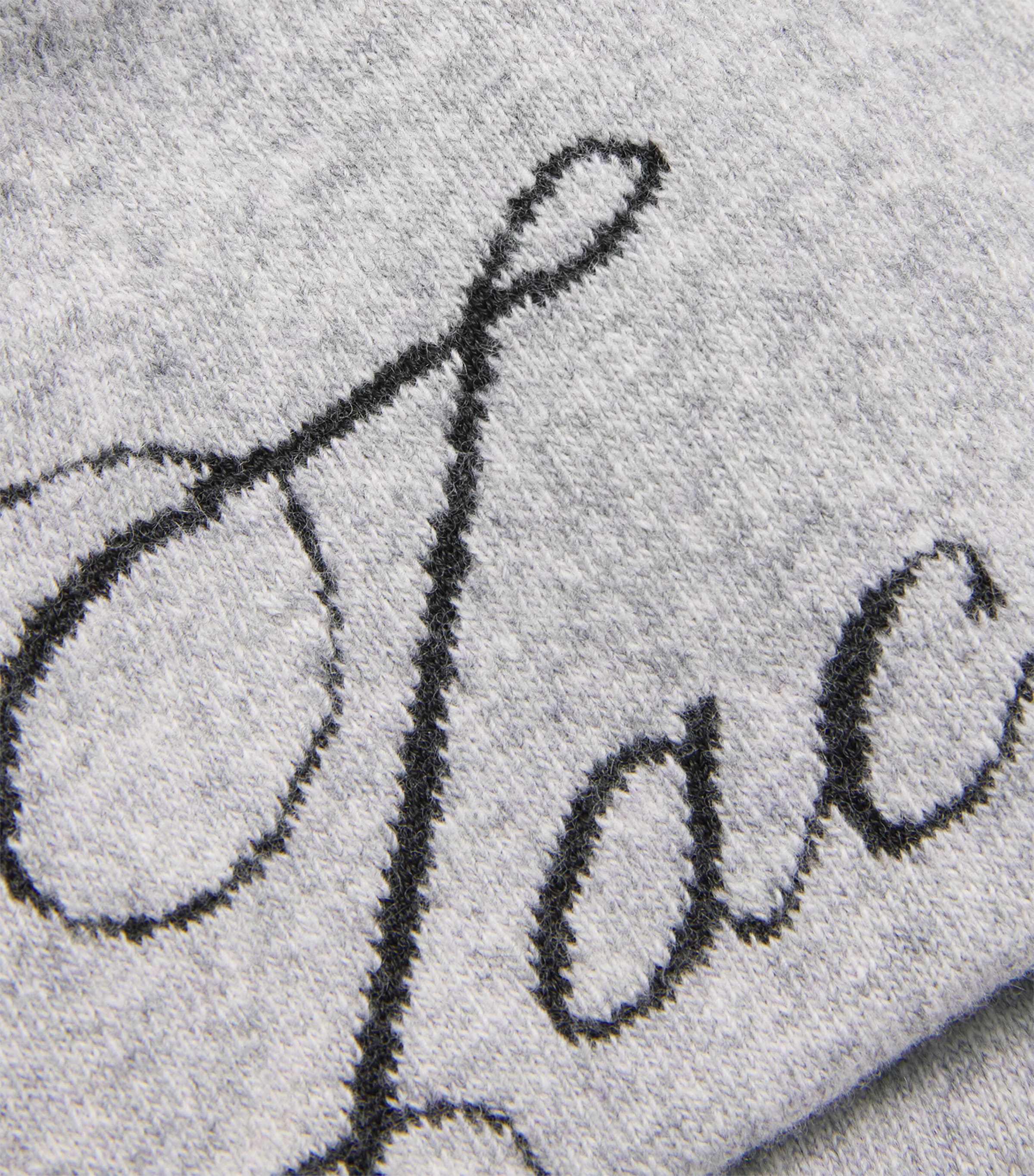 Wool-Blend Logo Beanie GREY-950 Image 3