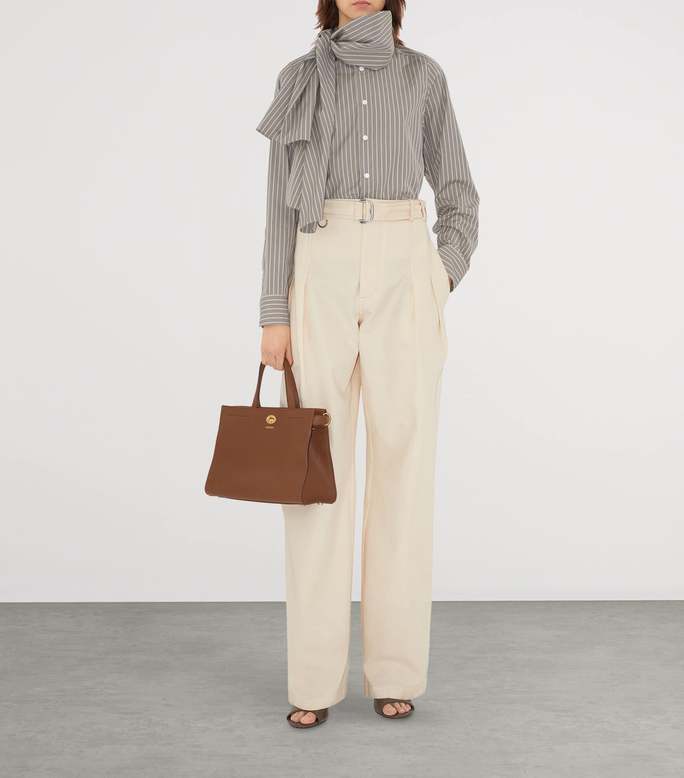 Small Calfskin Cotswolds Tote Bag HAZEL Image 2