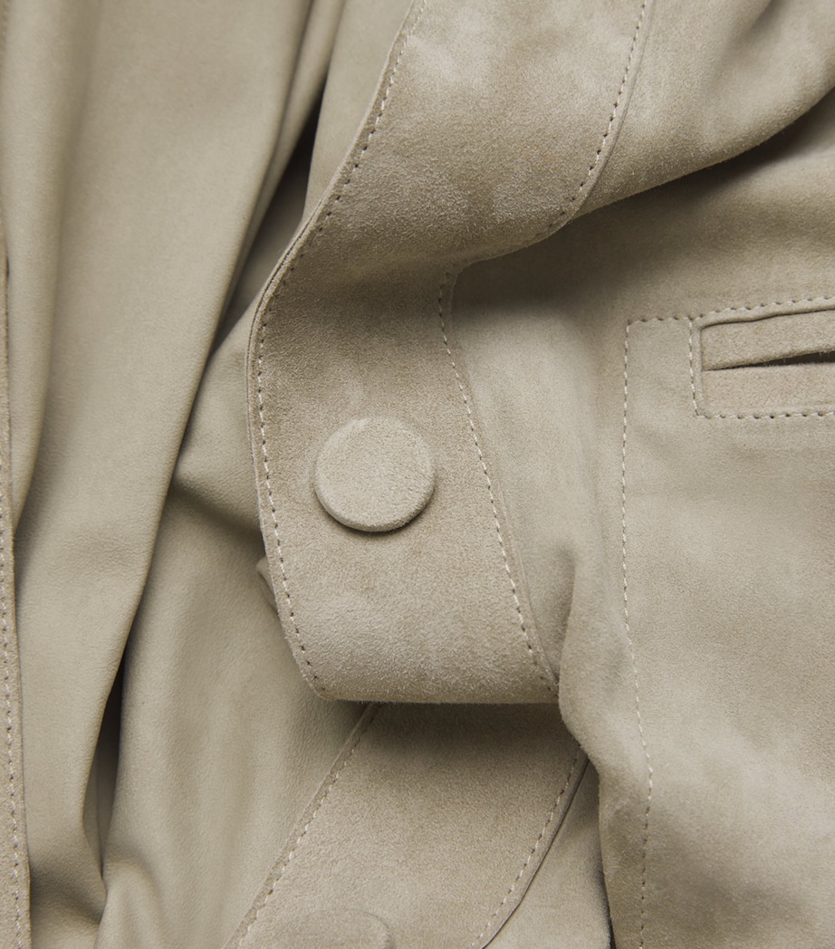 Suede Overshirt U6266 Image 5