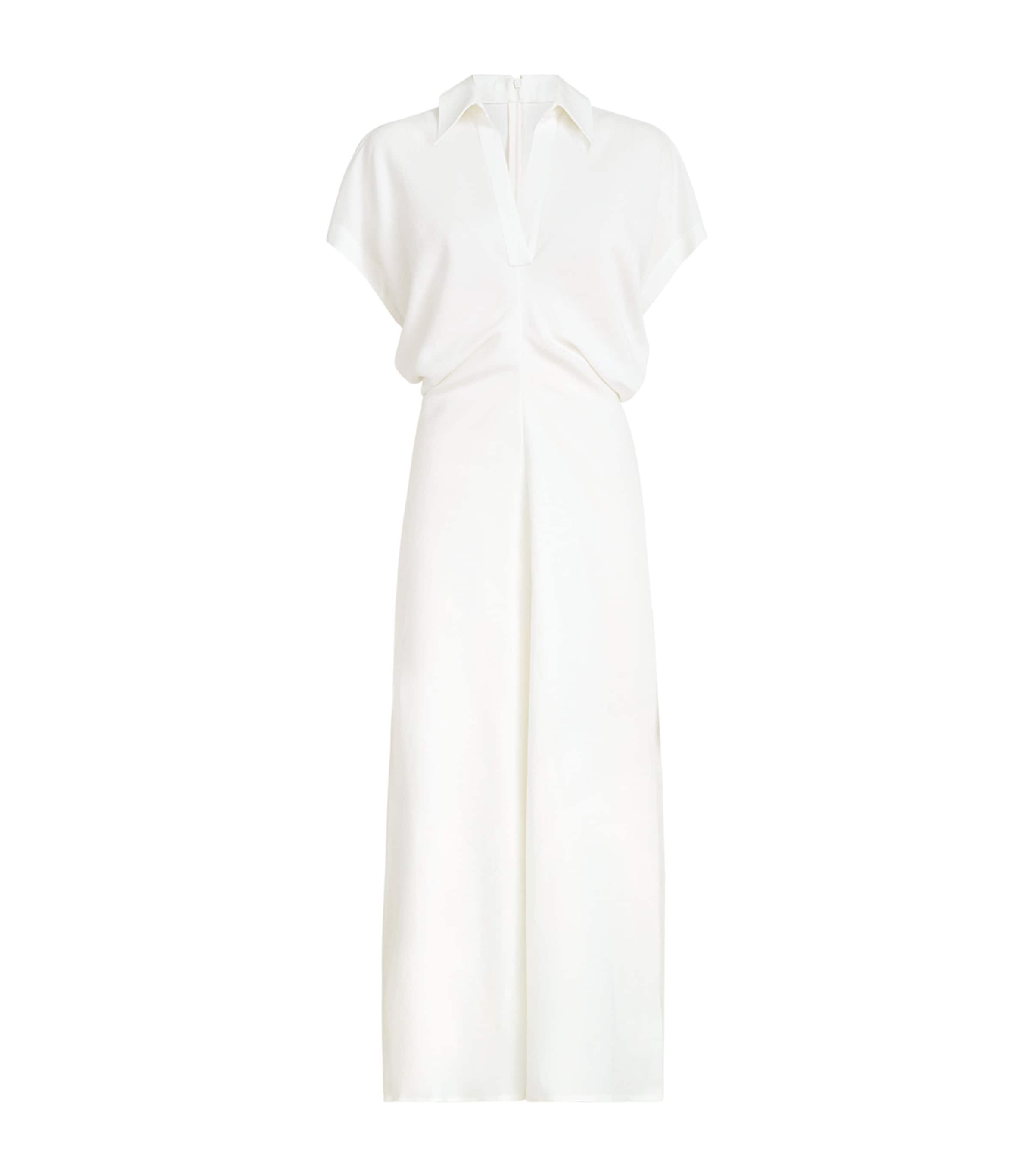 Brunello Cucinelli Womens Twill Maxi Dress Image 1
