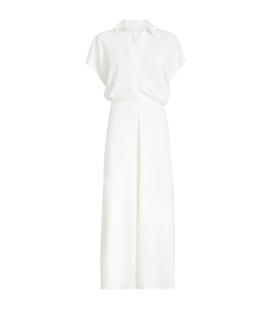 Brunello Cucinelli Womens Twill Maxi Dress Image 1