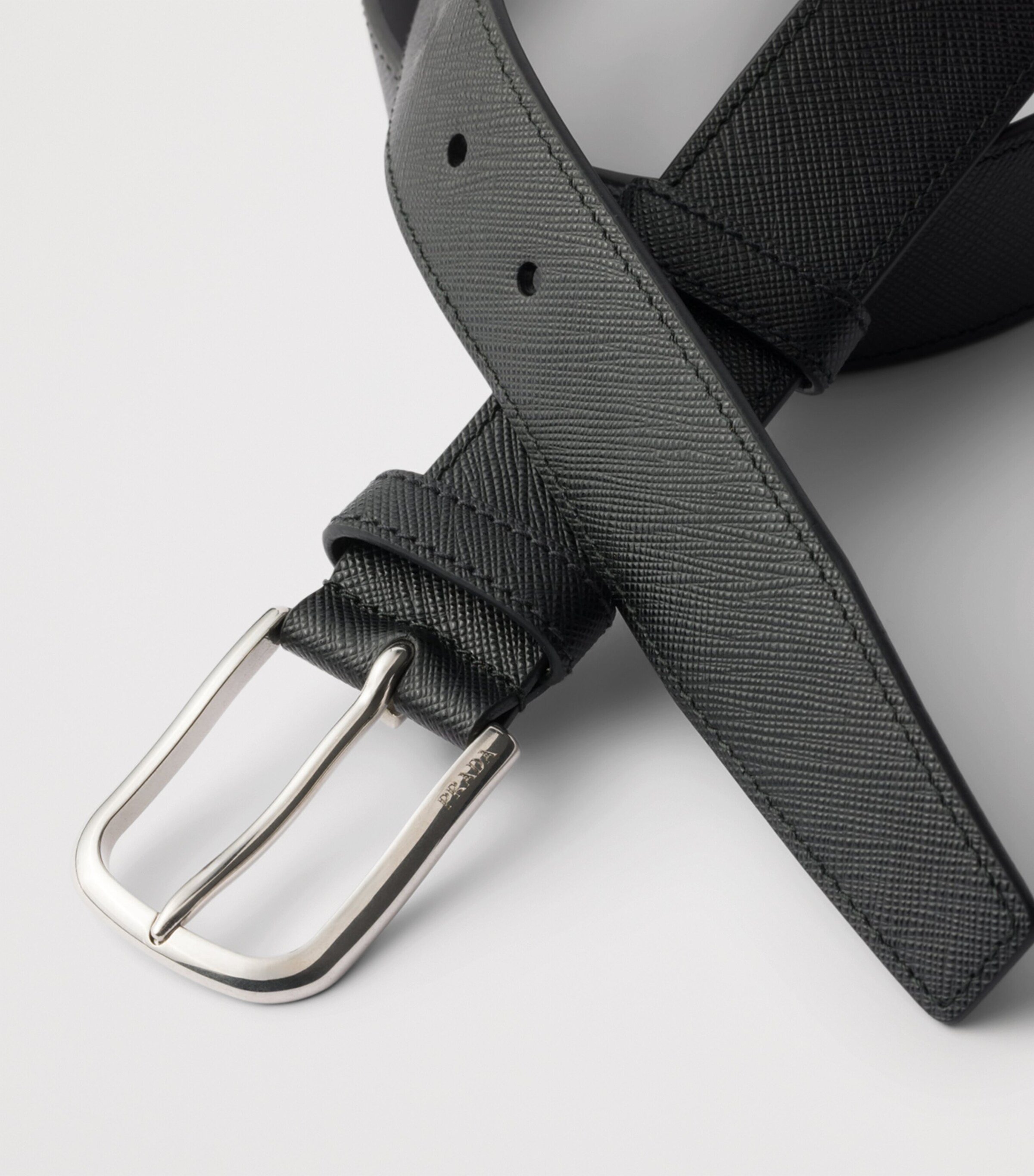 Saffiano Leather Belt F0002 Image 3