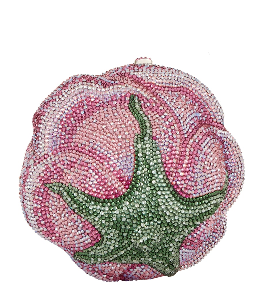 Judith Leiber Rose Romance Clutch Bag Pink Image 5