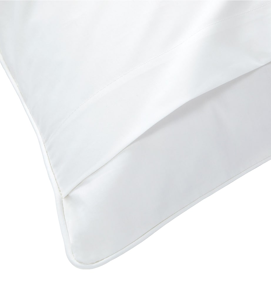 Polo Player Square Pillowcase (65cm x 65cm) WHITE Image 3