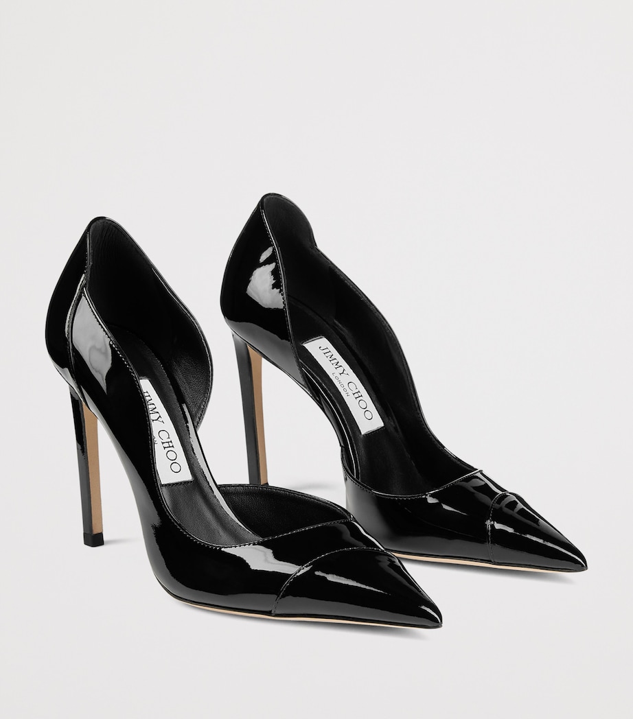 Brigitte 100 Patent Leather Pumps BLACK Image 3