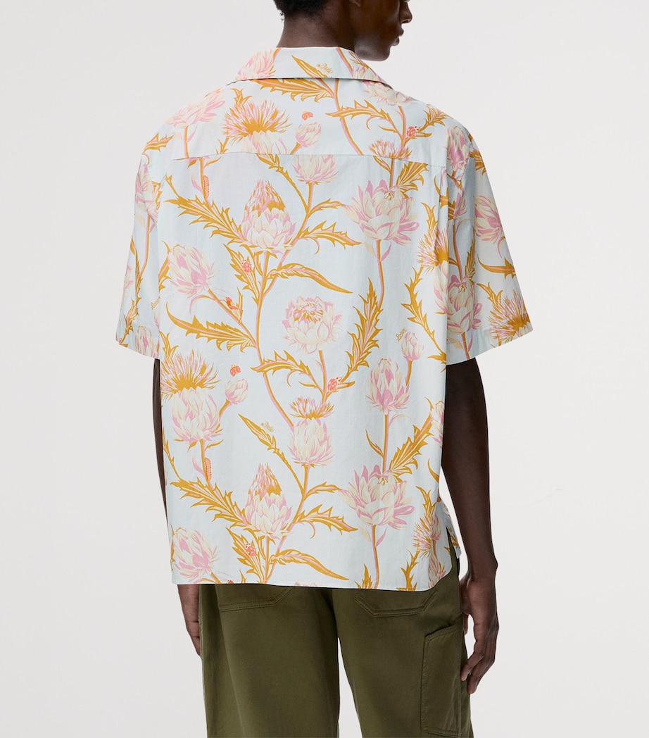 LOEWE Mens x Paula’s Ibiza Artichoke Shirt Light Blue/multicolo Image 4
